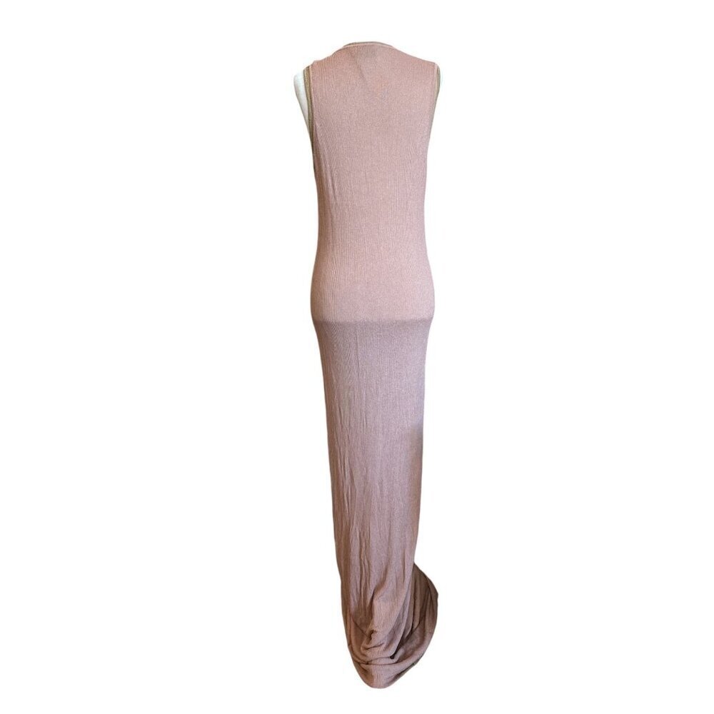 Le Superbe Airy Gown in Au Naturel Large New Womens Maxi Long Dress - Picture 8 of 13